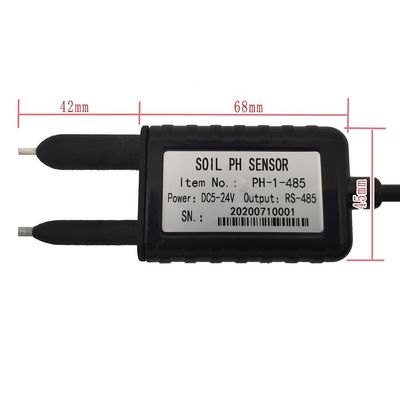 Versatile Accuracy Agricultural RS485 RS232 4-20mA 0-5V Soil pH Sensor for Greenhouse
